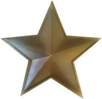 Звезда на памятник состаренная бронза в Обнинске (518501)