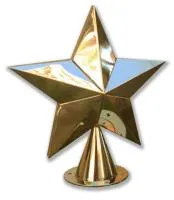 Звезда двусторонне выпуклая ø 350 (517612) сертификат на обелиск - стела памятник мм. пустотелая  в Обнинске