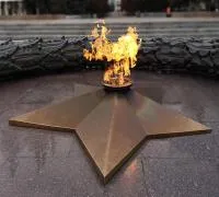 Звезда вечного огня листовая бронза чугун в Обнинске (518589)