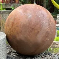 Шар металлический кортен (518919) ∅ 800 мм. Обнинск