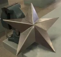 Звезда из углеродистой стали на памятник в Обнинске (518462)