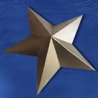 Звезда на обелиск латунь (197203) поставка - стела памятник ø 600 мм. пустотелая  в Обнинске