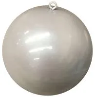 Новогодний шар белый (518857) ∅ 250 мм. Обнинск