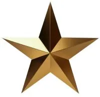 Звезда СССР накладка на стелу листовая бронза в Обнинске (518487)