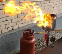 Газовая горелка электро розжиг (514267) монтаж вечный огонь ø 154 мм. ветроустойчивая в Обнинске