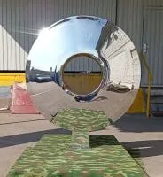 Линза арт декор (519061) ∅ 2000 сталь AISI304 Обнинск 
