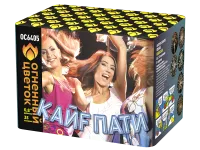 Батарея салютов Кайф-пати ОС6405 купить от производителя Огненный Цветок — Обнинск