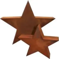 Звезда на монумент кортеновская сталь в Обнинске (518500)