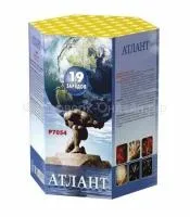 Батарея салютов Атлант. Купить Батарея салютов Атлант Р7054ФМ — магазин продажа салютов недорого —  Обнинск, производитель Русский фейерверк - Русская пиротехника, доставка по России  +7 963 711 89 03 — Обнинск | obninsk.piroclub.ru